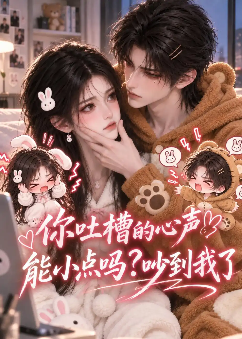 短剧《你吐槽的心声能小点吗吵到我了（155集）AI短剧 (2026)》海报