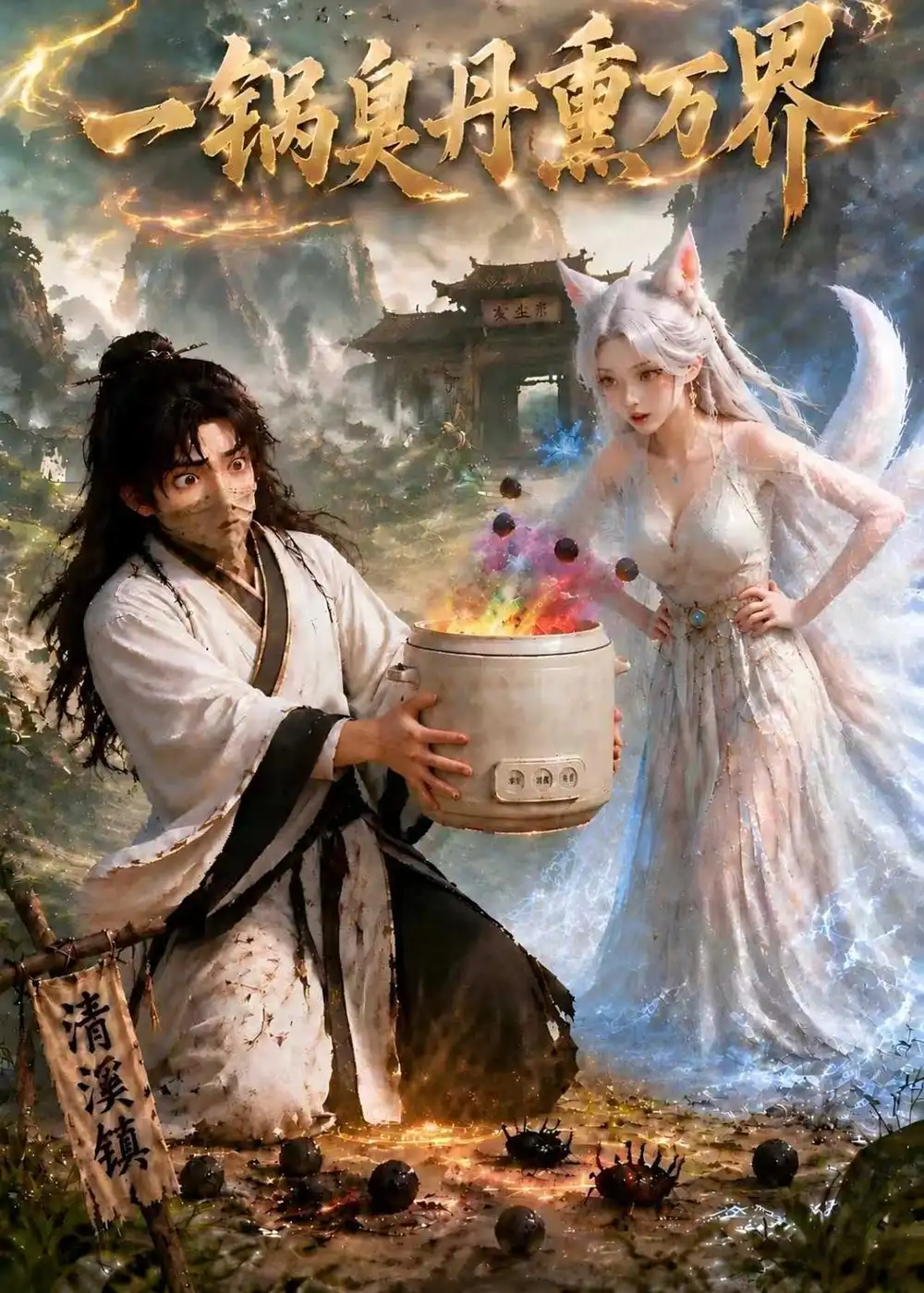 短剧《一锅臭丹熏万界(138集)AI短剧 (2026)》海报
