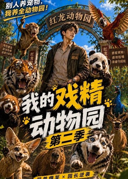 短剧《我的戏精动物园第二季(457集)AI短剧 (2026)》海报