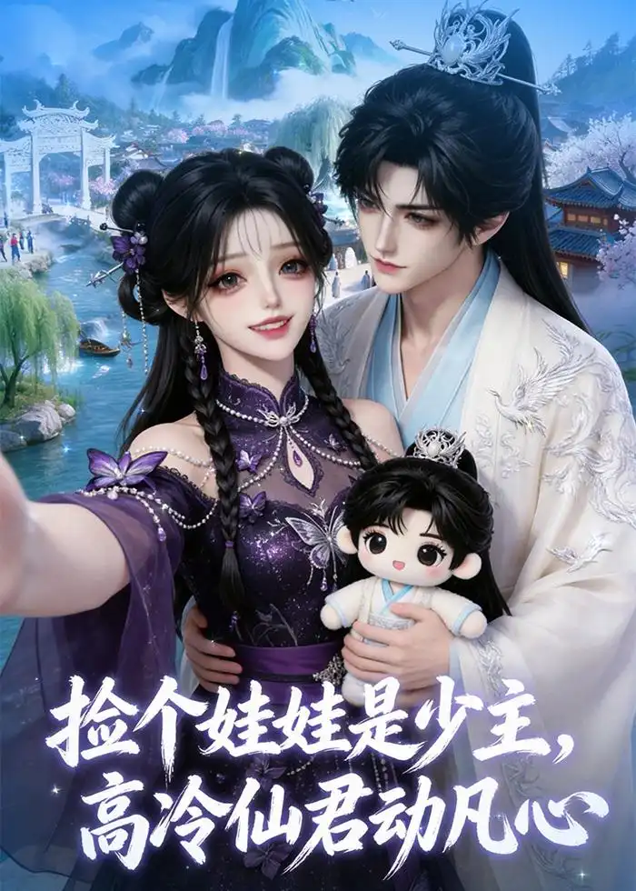 短剧《捡个娃娃是少主,高冷仙君动凡心(50集)AI短剧 (2026)》海报
