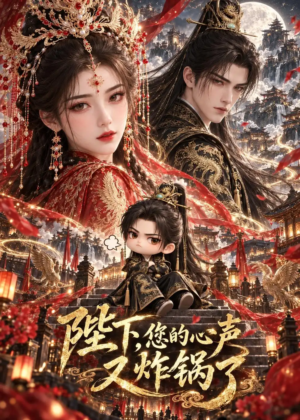 短剧《陛下，您的心声又炸锅了（38集）AI短剧 (2026)》海报