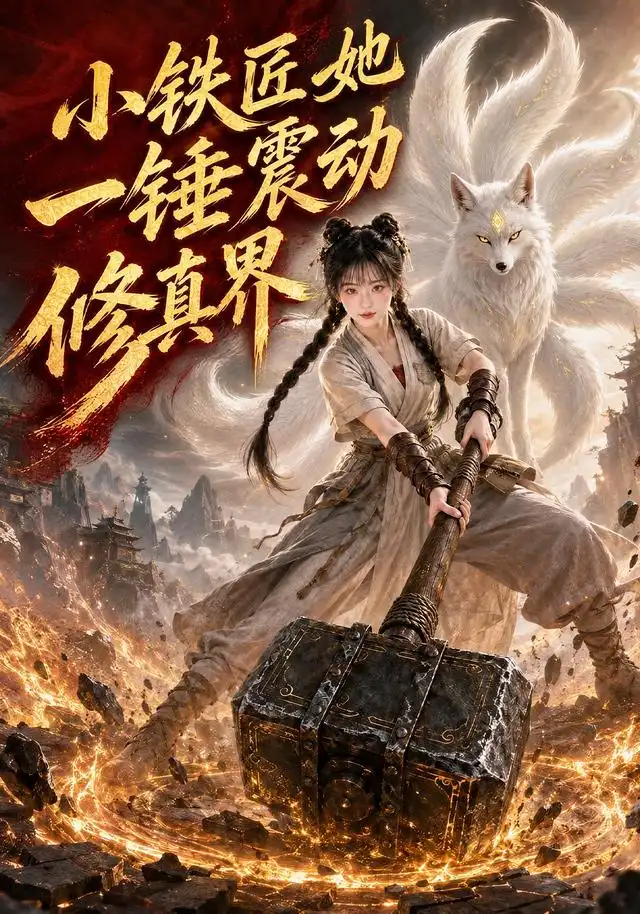 短剧《小铁匠她一锤震动修真界（79集）AI短剧 (2026)》海报