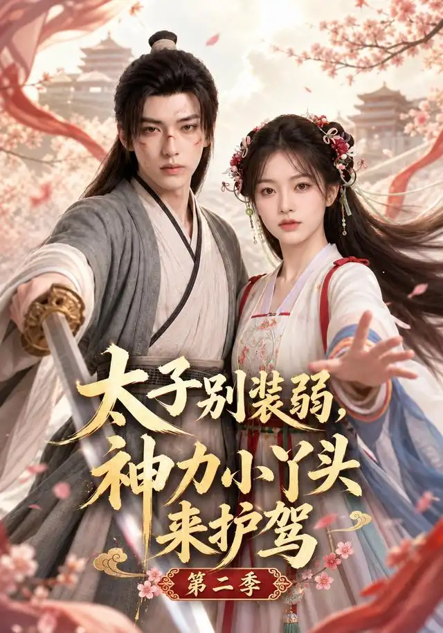 短剧《太子别装弱,神力小丫头来护驾第二季(180集)AI短剧 (2026)》海报