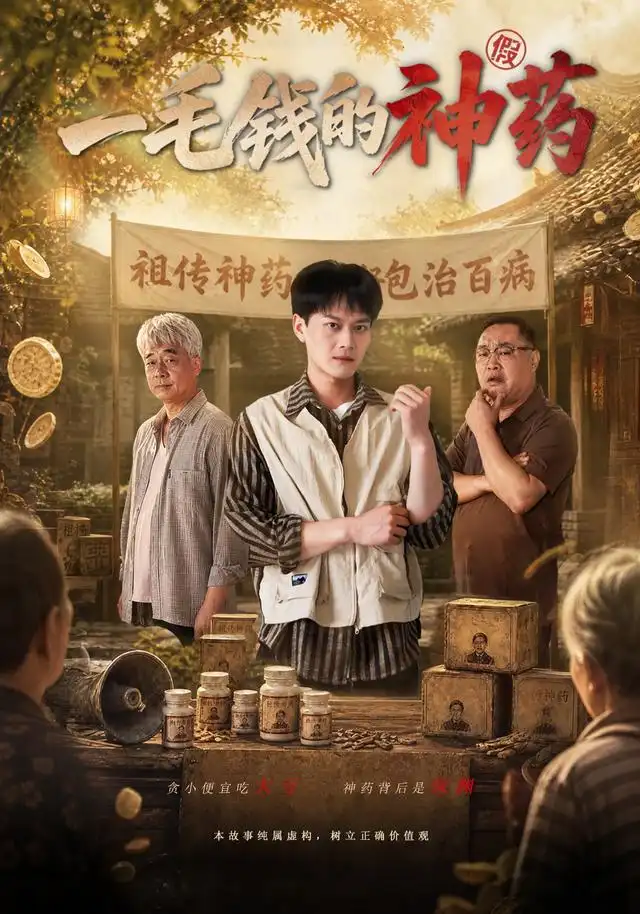 短剧《一毛钱的神药（83集）徐彬兵&郭超 (2026)》海报