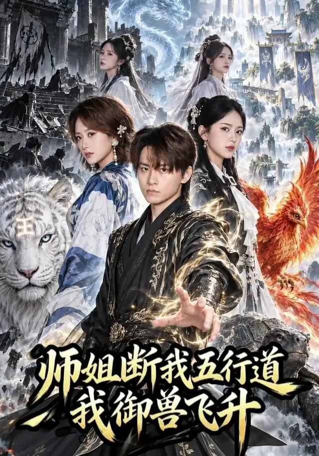 短剧《师姐断我五行道我御兽飞升(68集)林念庆&杨洪 (2026)》海报