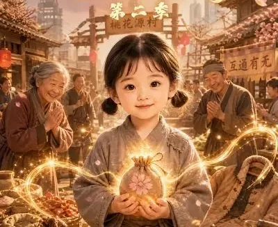 短剧《囡囡荷包通两界荒村变成桃花源第二季 (71集)》免费观看全集