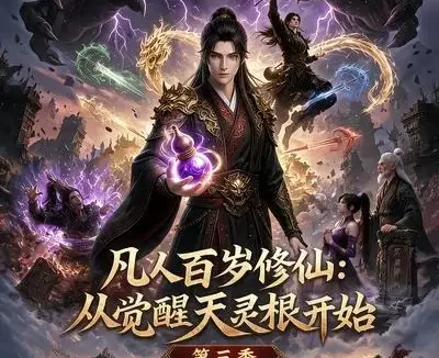 短剧《凡人百岁修仙从觉醒天灵根开始第三季 (80集)》免费观看全集