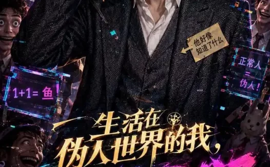 短剧《生活在伪人世界的我有点绷不住了 (55集) AI短剧》免费观看全集