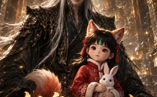 《妖皇不认女，崽崽偏叫爹（77集）AI短剧 (2026)》短剧全集免费在线观看